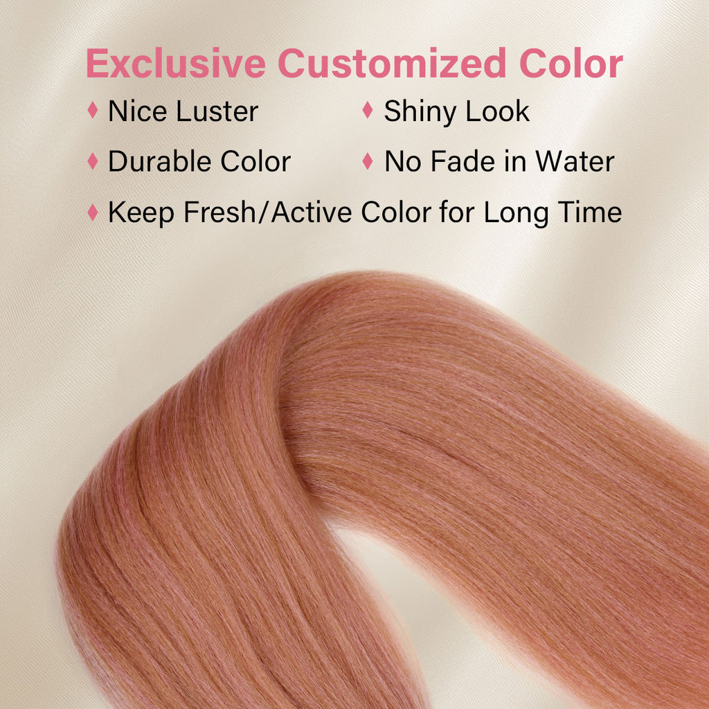 26 Inch Pre-Stretched Braiding Hair | Mix & Match Color Collection | Soft Yaki Synthetic Braiding Hair
