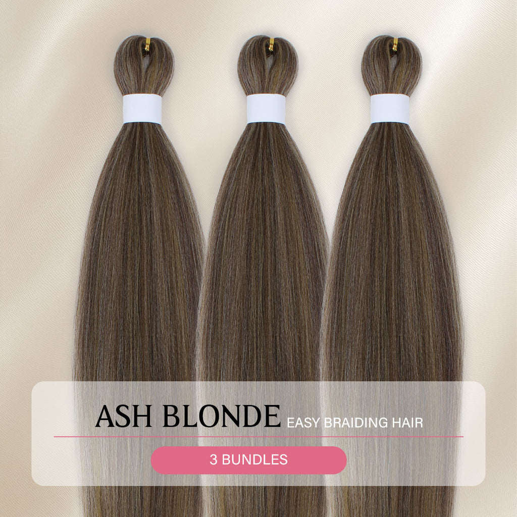 26 Inch Pre-Stretched Braiding Hair | Mix & Match Color Collection | Soft Yaki Synthetic Braiding Hair