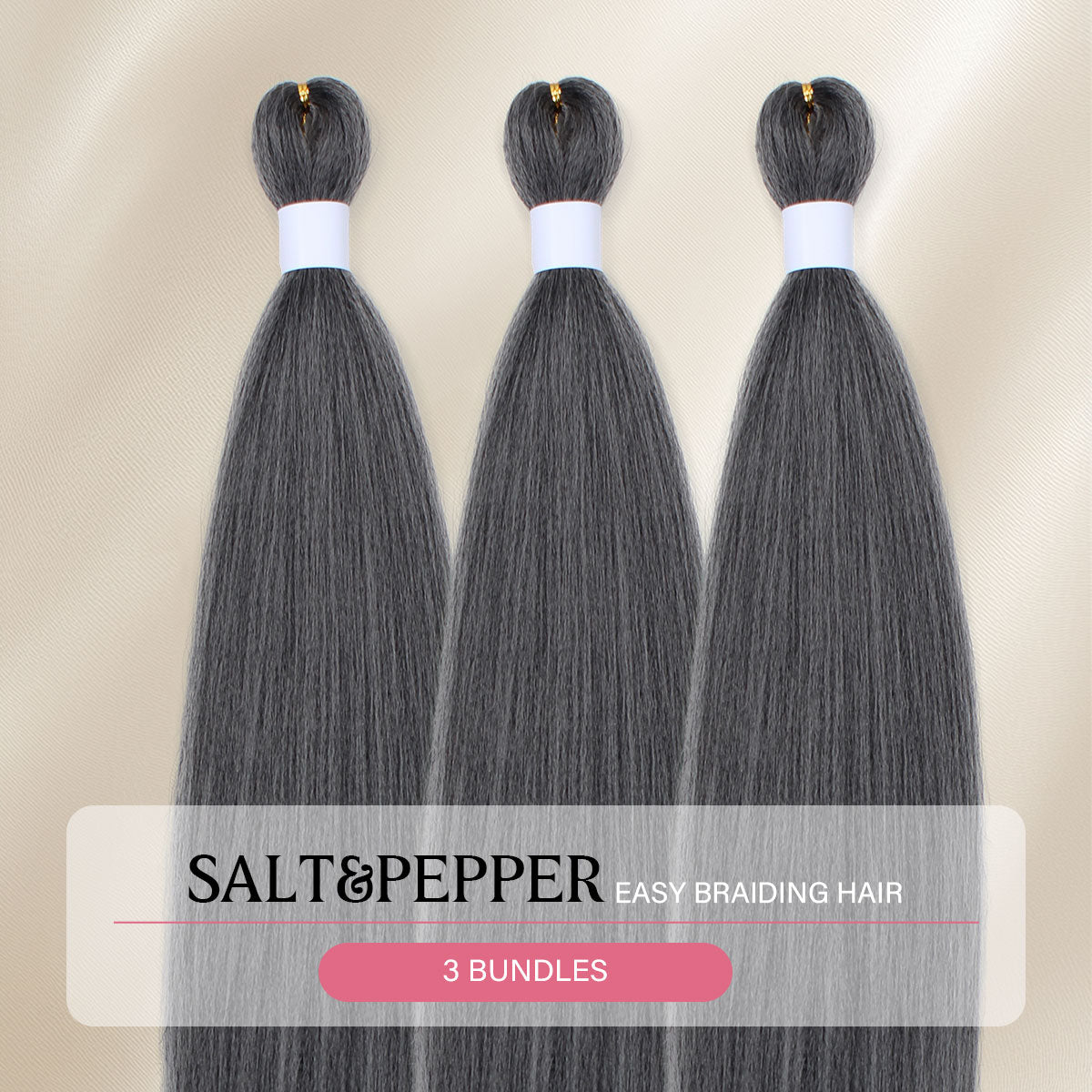 26 Inch Pre-Stretched Braiding Hair | Mix & Match Color Collection | Soft Yaki Synthetic Braiding Hair
