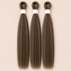 26 Inch Pre-Stretched Braiding Hair | Mix & Match Color Collection | Soft Yaki Synthetic Braiding Hair